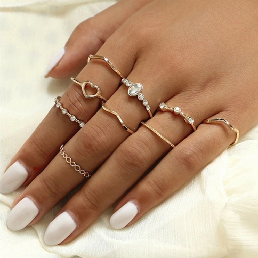 • Sage • 9 pc. Ring Set - Picture 2 of 4